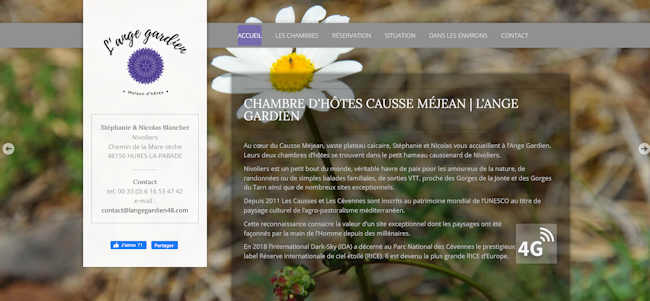 Chambre d'hôtes Ange Gardien sur le Causse Méjean