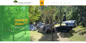 Camping le Graniers à Monoblet