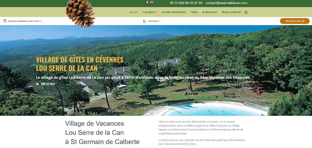 Lou Serre de la Can - village de gîtes en Cévennes
